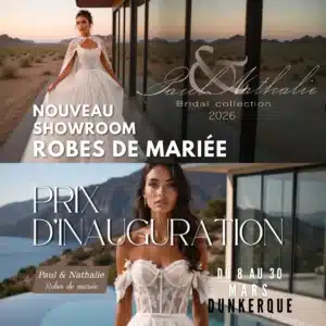 inauguration showroom robes de mariee dunkerque