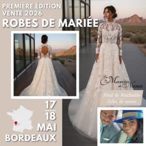 vente privee robes de mariee bordeaux