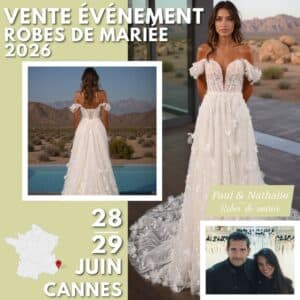 vente privee robes de mariee cannes