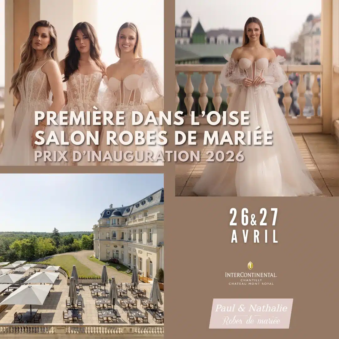 vente privee robes de mariee chantilly by paul et nathalie