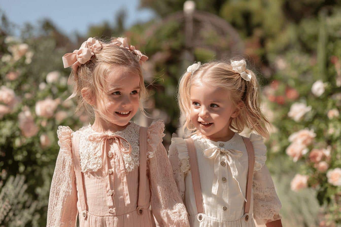 tenues d’enfants pour un mariage : transmission, tradition et chic à la française