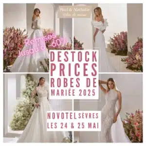 destock prices robes de mariee 2025 by paul et nathalie