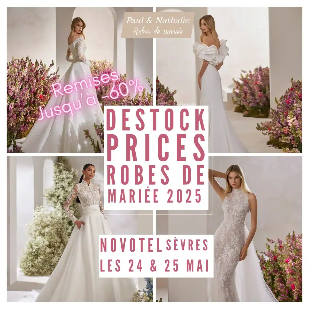 destock prices robes de mariee 2025 by paul et nathalie
