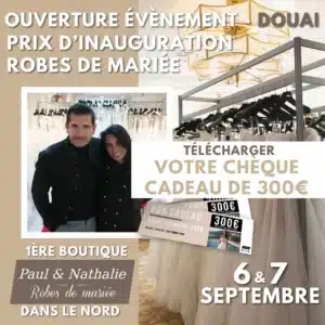inauguration boutique paul et nathalie douai