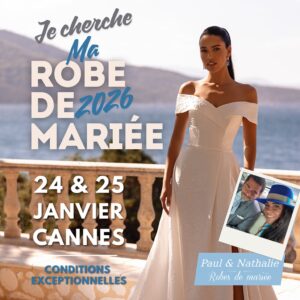 vente privee robes de mariee by paul et nathalie janvier 2025 cannes