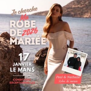 vente privee robes de mariee by paul et nathalie janvier 2025 le mans