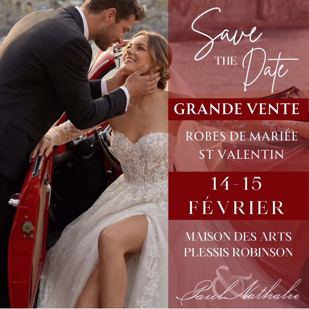 vente privee robes de mariee saint valentin paris