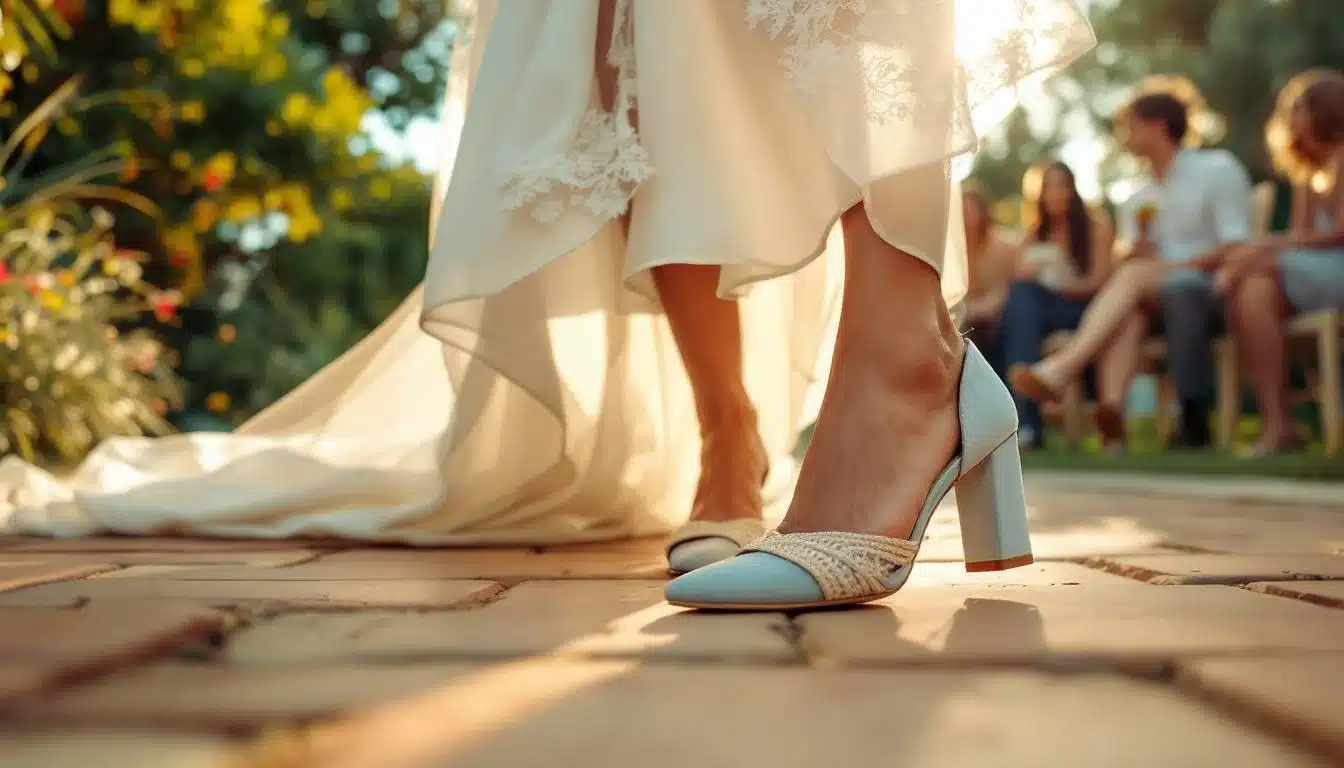 Photo chaussure-boheme-chic-mariage