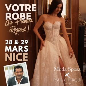 vente privee robes de mariee paul et nathalie nice 03 2026