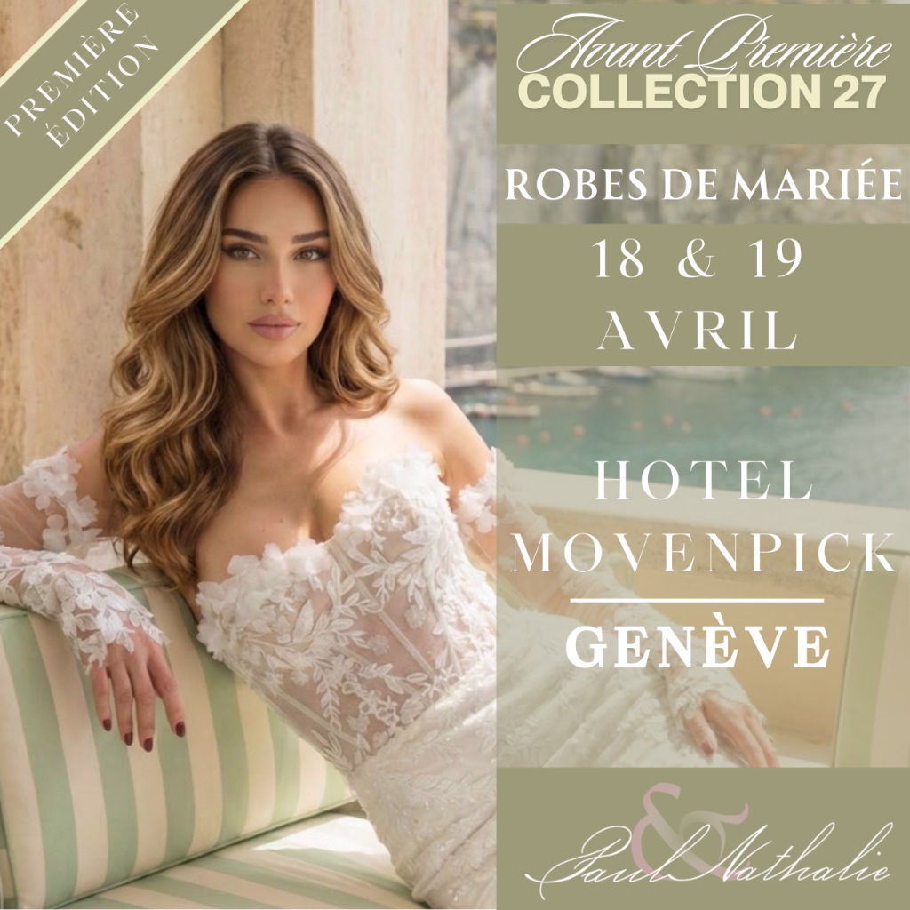 avant premiere robes de mariee collection 2027 geneve by paul et nathalie