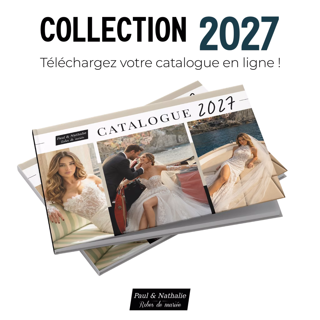 Catalogue de robes de mariée Paul & Nathalie 2027