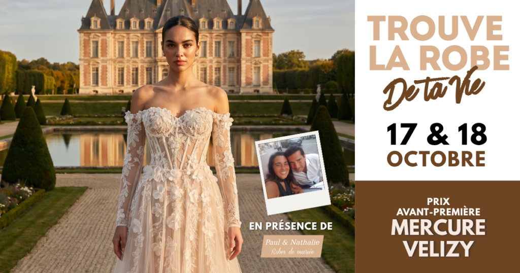 Événement Paul & Nathalie à Paris Vélizy les 17 et 18 octobre 2026